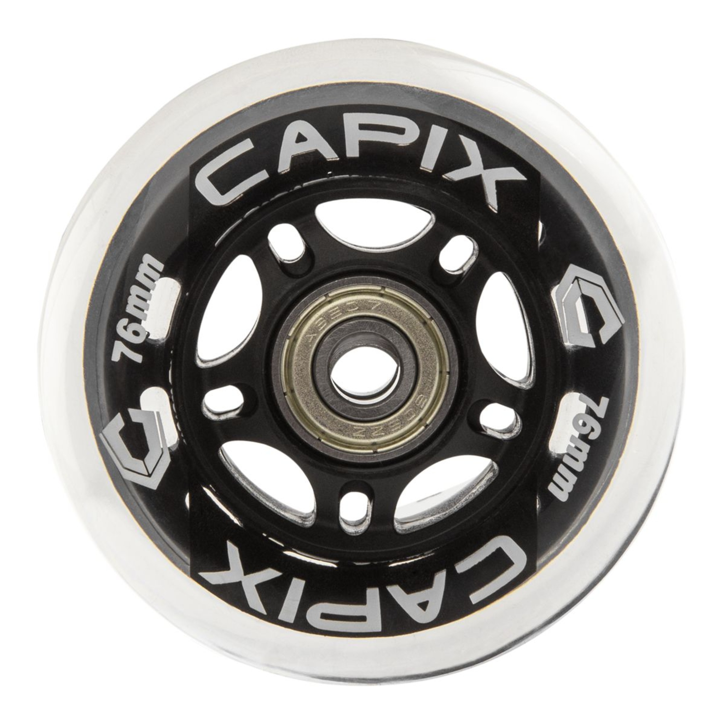 Capix 76mm Replacement Wheels Front_Flat