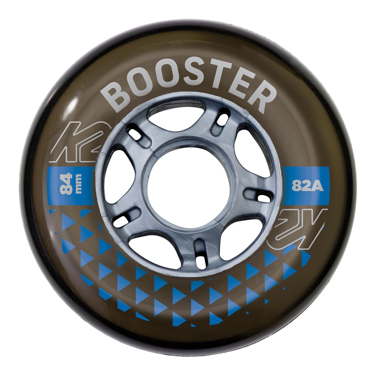 K2 Boost 84mm / 82A 8-Wheel with-ILQ-7-Bearings Front_Flat