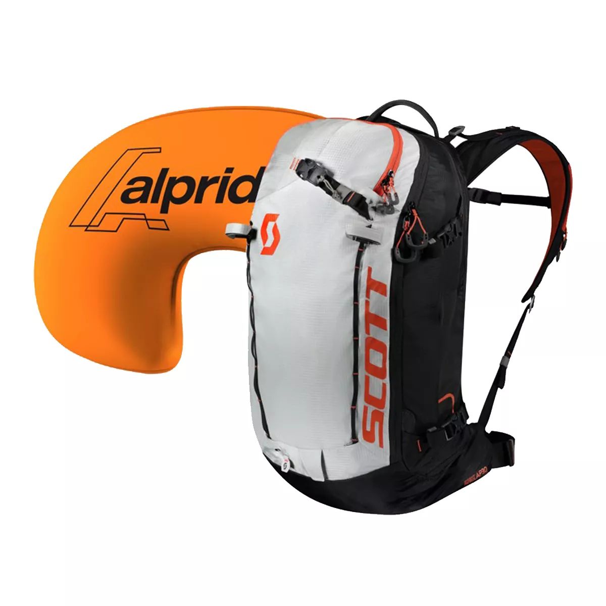 SCOTT Backcountry Patrol AP30 Avalanche Backpack Front_Angled_Left