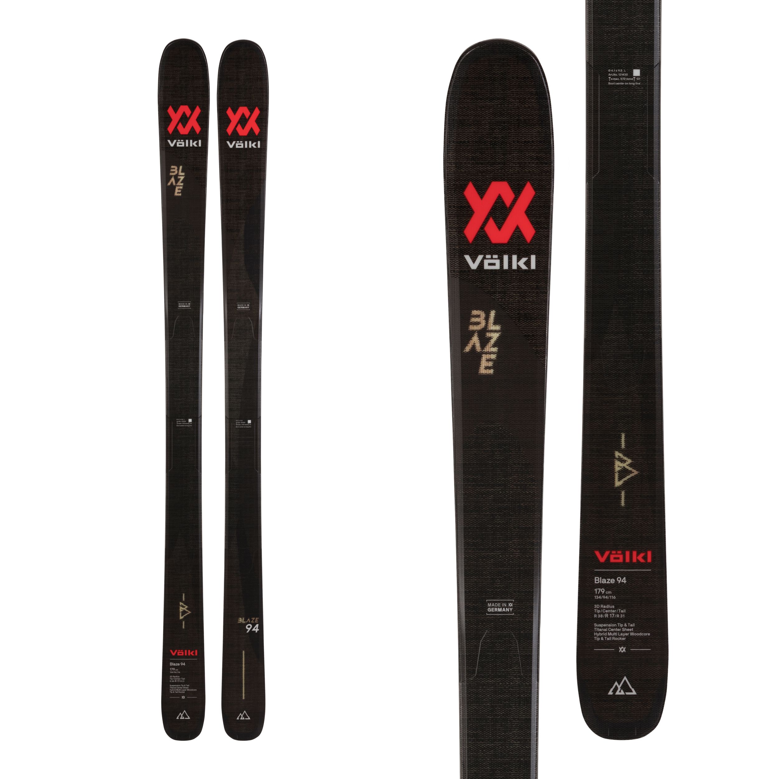 Volkl Blaze 94 Men's Skis 2021/22
