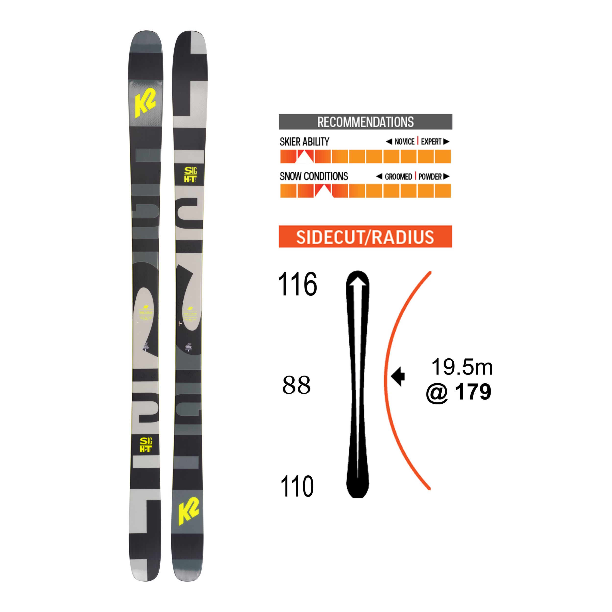 K2 Sight Men's Skis 2021/22 | Sportchek