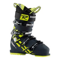 Rossignol AllSpeed 100 Men's Ski Boots 2019/20 - Dark Blue/Yellow Front_Angled_Right