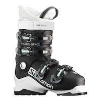 Salomon X Access 60 Wide Women's Ski Boots 2019/20 - Black/White Front_Angled_Right