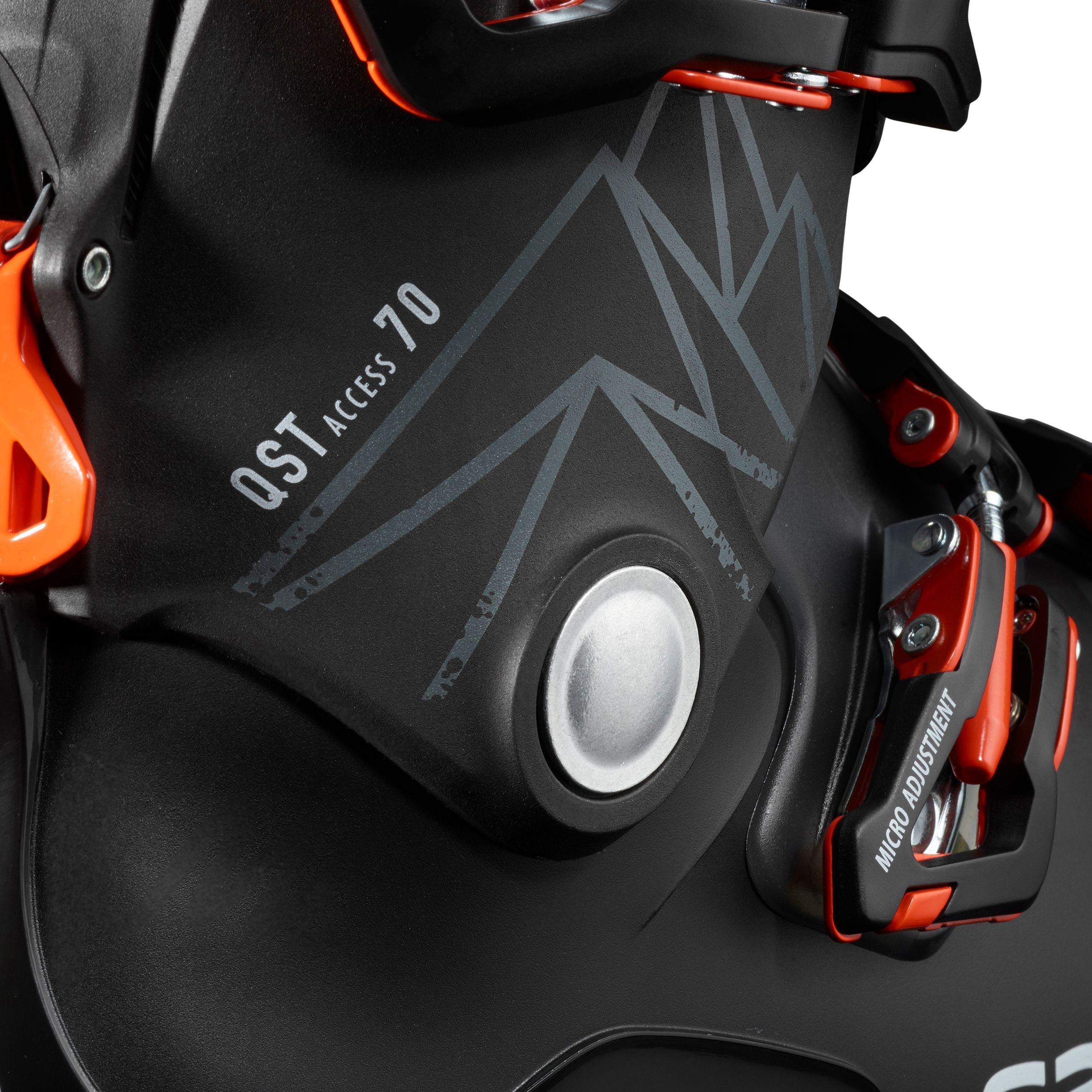 Salomon QST Access 70 Men's Ski Boots 2019/20 - Black/Orange