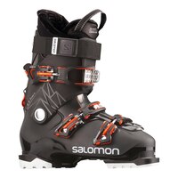 Salomon QST Access 70 Men's Ski Boots 2019/20 - Black/Orange Front_Three_Fourths_Angled_Right