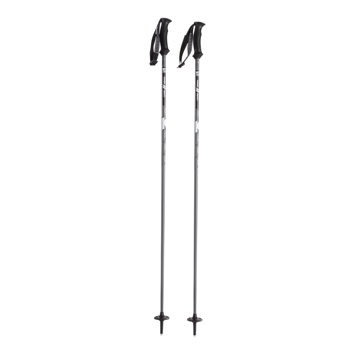 K2 Power Composite Ski Poles 2019/20 - Gunmetal