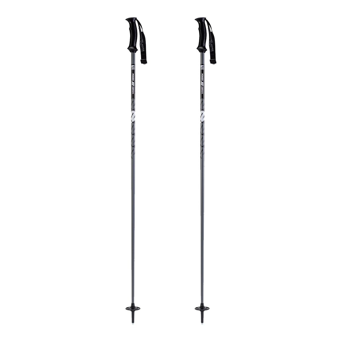 K2 Power Composite Ski Poles 2019/20 - Gunmetal