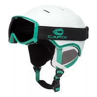 Capix Block Kids' Ski & Snowboard Helmet 2018/19 Front_Three_Fourths_Angled_Left