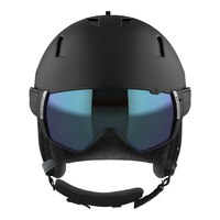 Salomon Driver Visor Photo Men's Ski & Snowboard Helmet 2021/22 Front_Flat