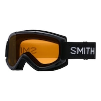 Smith Cascade Classic Black Ski Goggles 2017/18 Front_Three_Fourths_Angled_Left