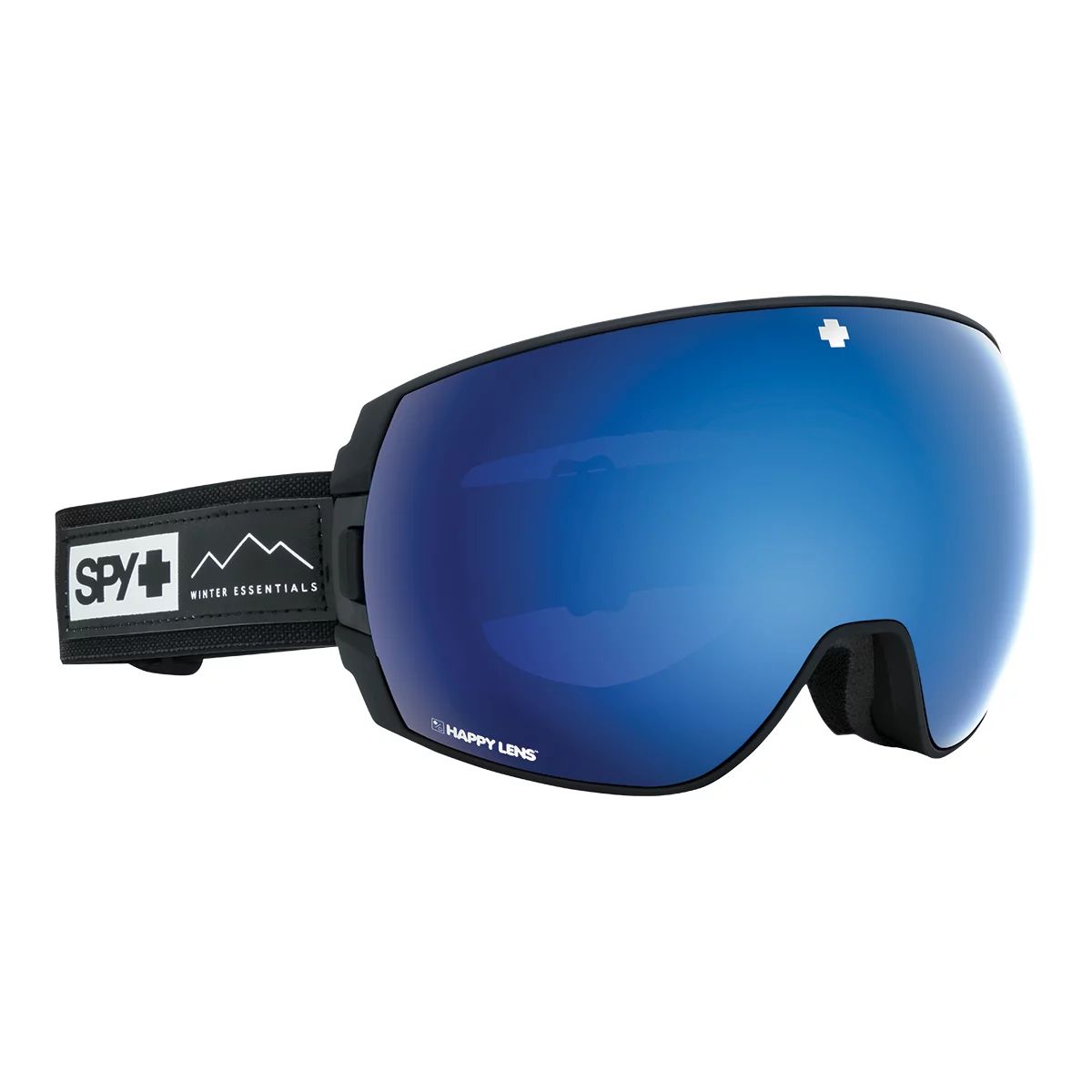 Spy Legacy Ski & Snowboard Goggles 2020/21 - MTN Essentials with HD Plus Rose with Dark Blue Spectra Mirror Lens + Bonus Lens Front_Three_Fourths_Angled_Right