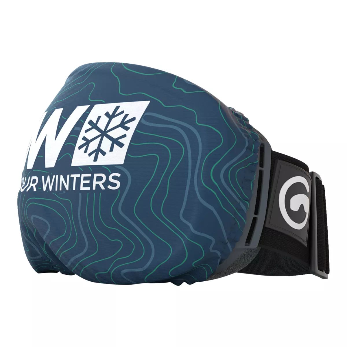 gogglesoc Microfiber Goggle Cover Front_Angled_Left