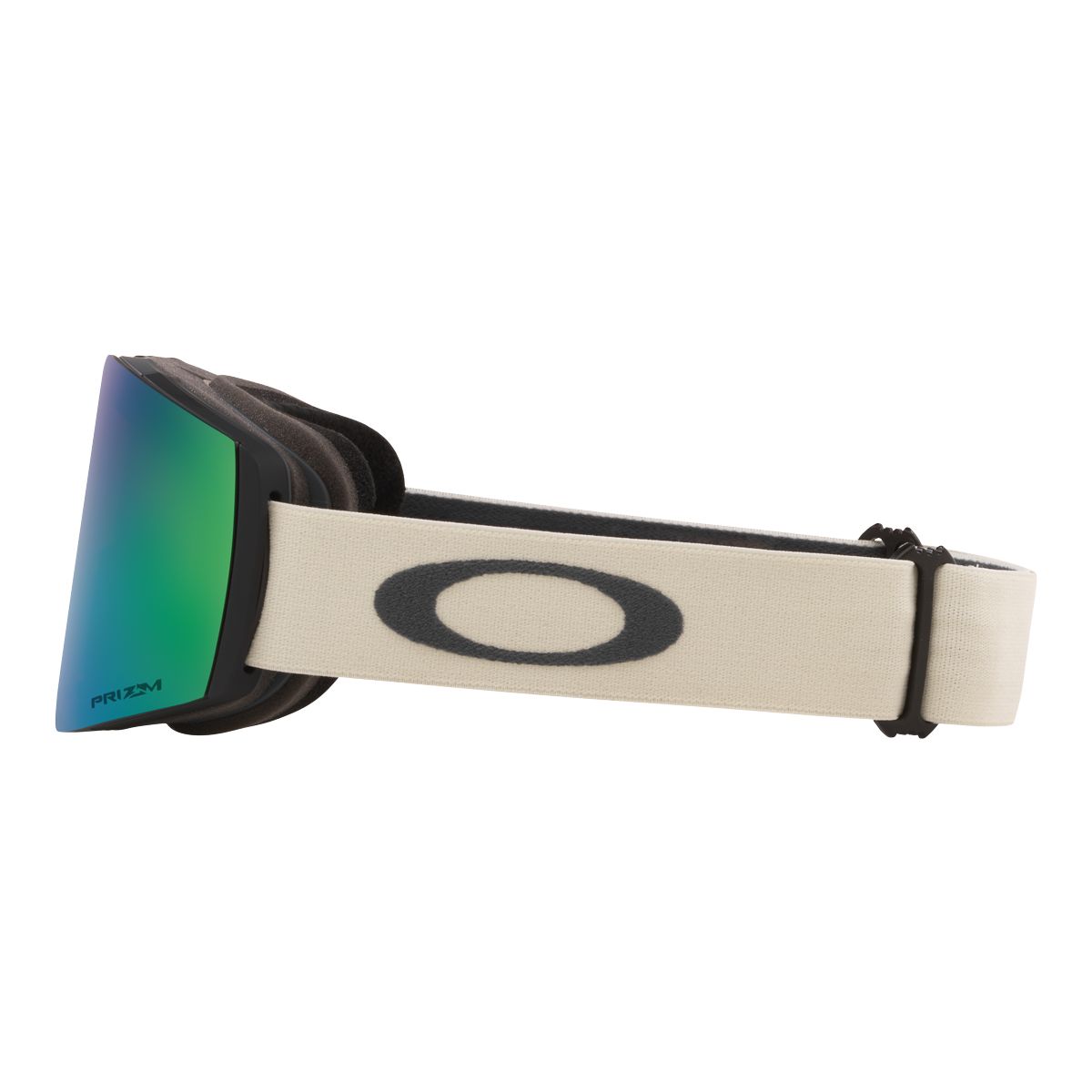 Oakley Fall Line M Ski & Snowboard Goggles 2021/22 - Dark Grey with Prizm Jade Iridium Lens Side_Left