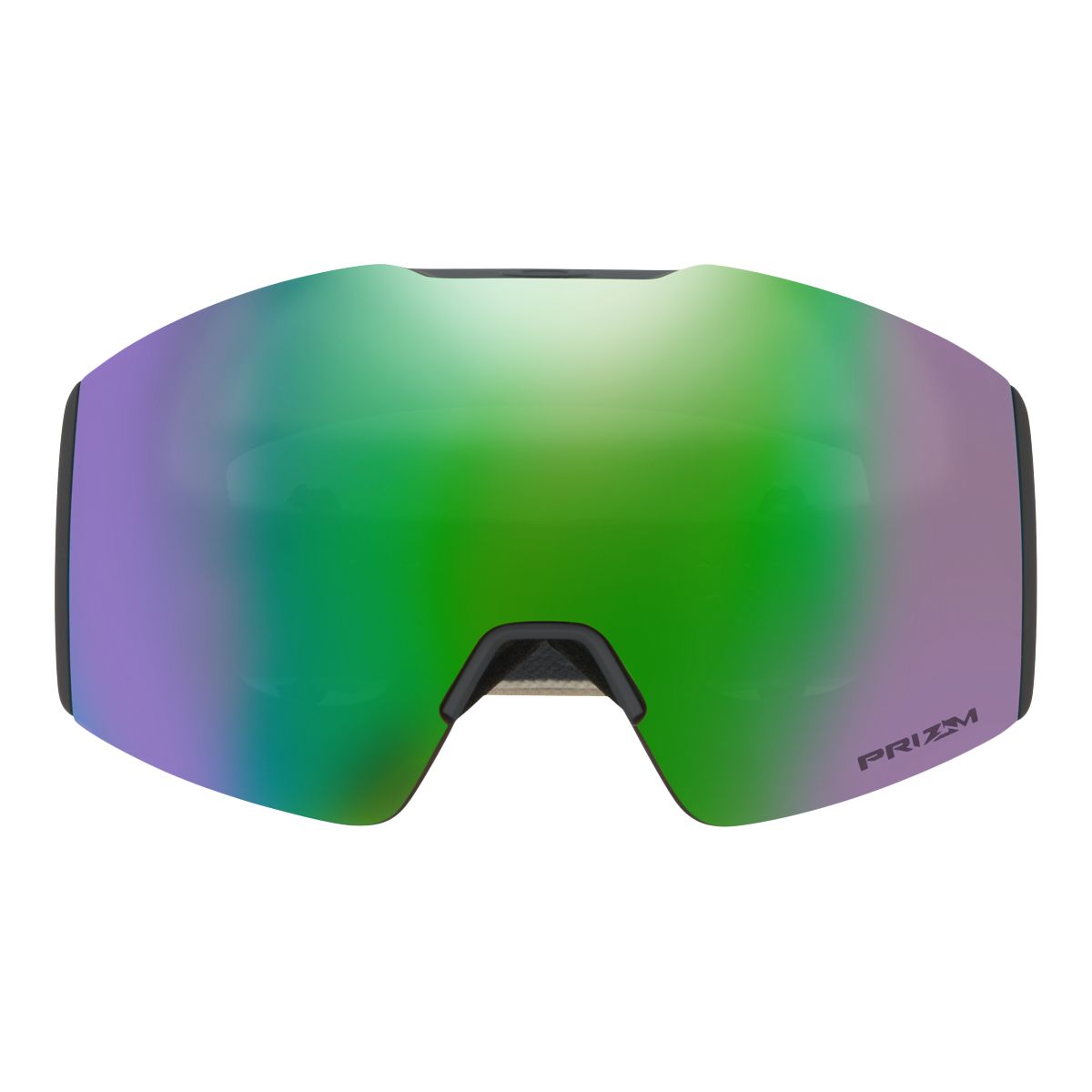 Oakley Fall Line M Ski & Snowboard Goggles 2021/22 - Dark Grey with Prizm Jade Iridium Lens Front_Flat