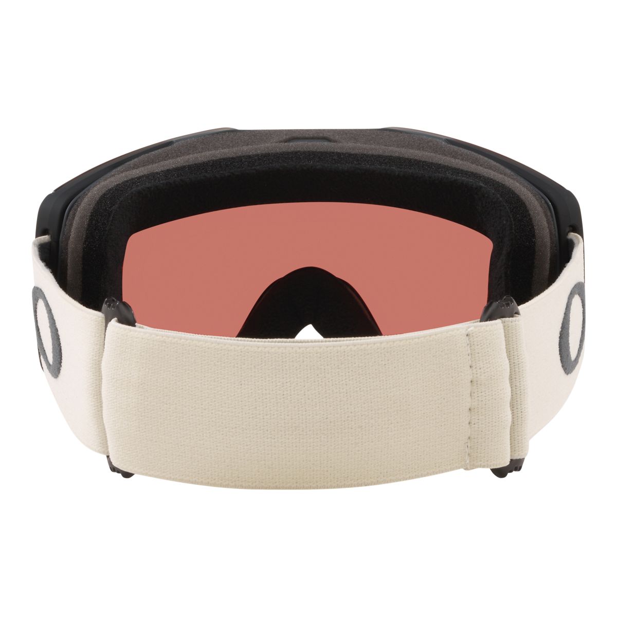 Oakley Fall Line M Ski & Snowboard Goggles 2021/22 - Dark Grey with Prizm Jade Iridium Lens Back_Flat