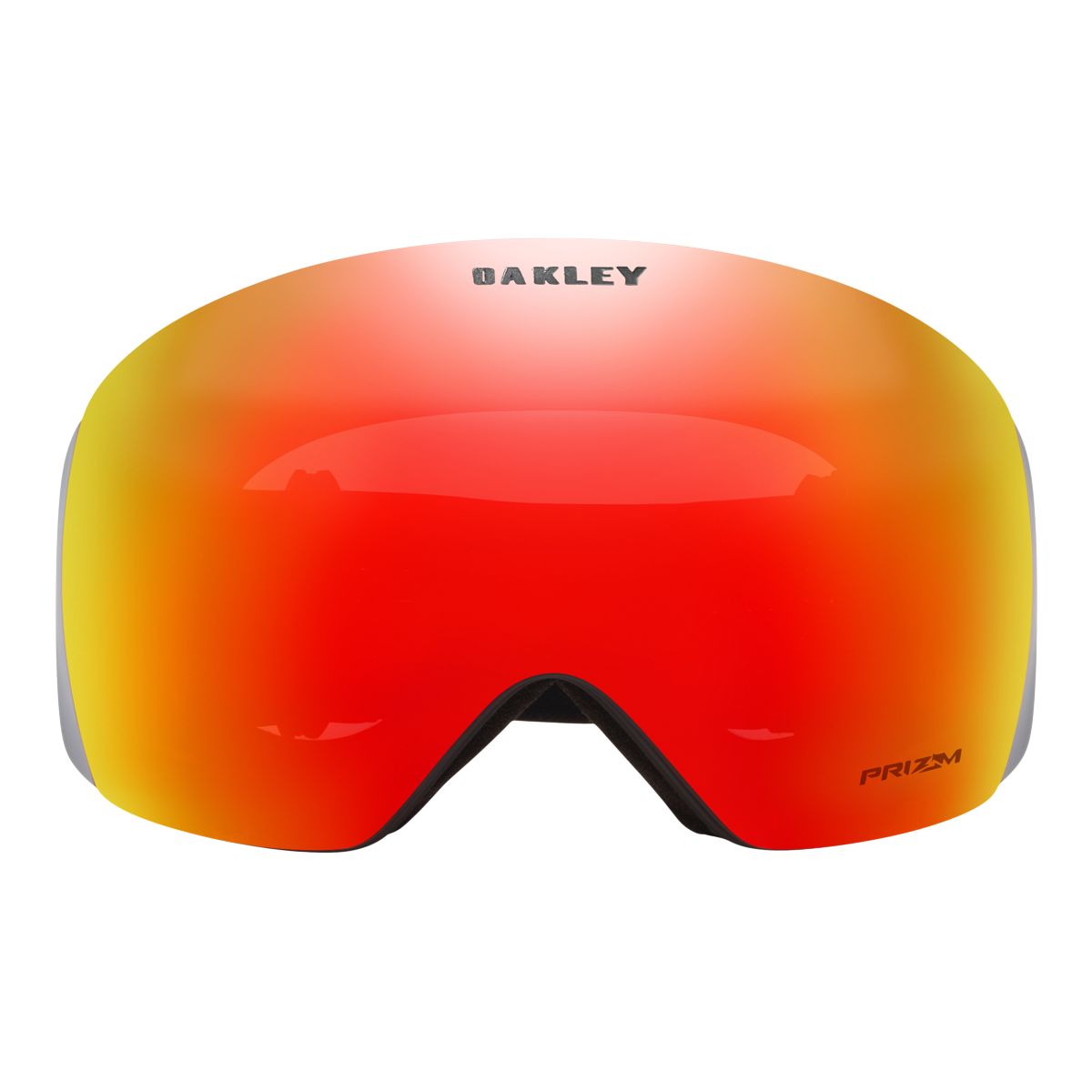Oakley Flight Deck™ L Ski & Snowboard Goggles 2021/22 - Heathered Dark Grey with Prizm Snow Torch Iridium Lens Front_Flat