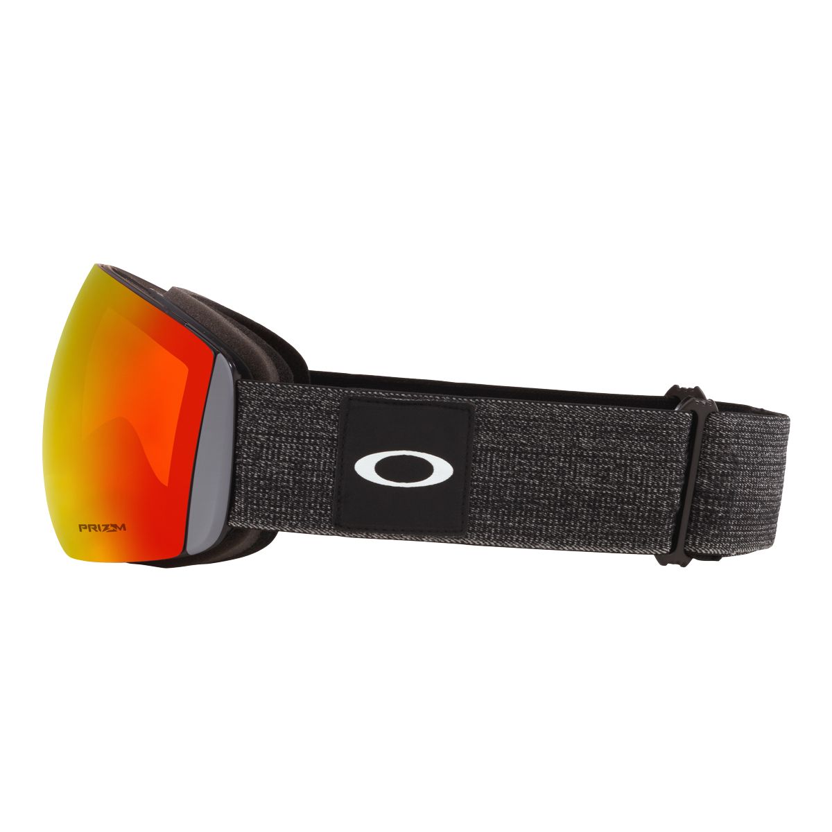 Oakley Flight Deck™ L Ski & Snowboard Goggles 2021/22 - Heathered Dark Grey with Prizm Snow Torch Iridium Lens Side_Left