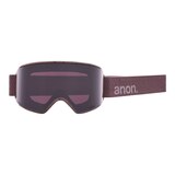 Anon WM3 MFI Women's Ski & Snowboard Goggles 2021/22 Purple with Perceive Variable Violet Lens + Bonus Lens Front_Flat