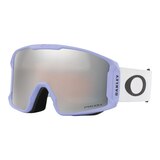 Oakley Line Miner™ L Ski & Snowboard Goggles 2021/22 - Matte White with Prizm Black Iridium Lens Front_Three_Fourths_Angled_Left
