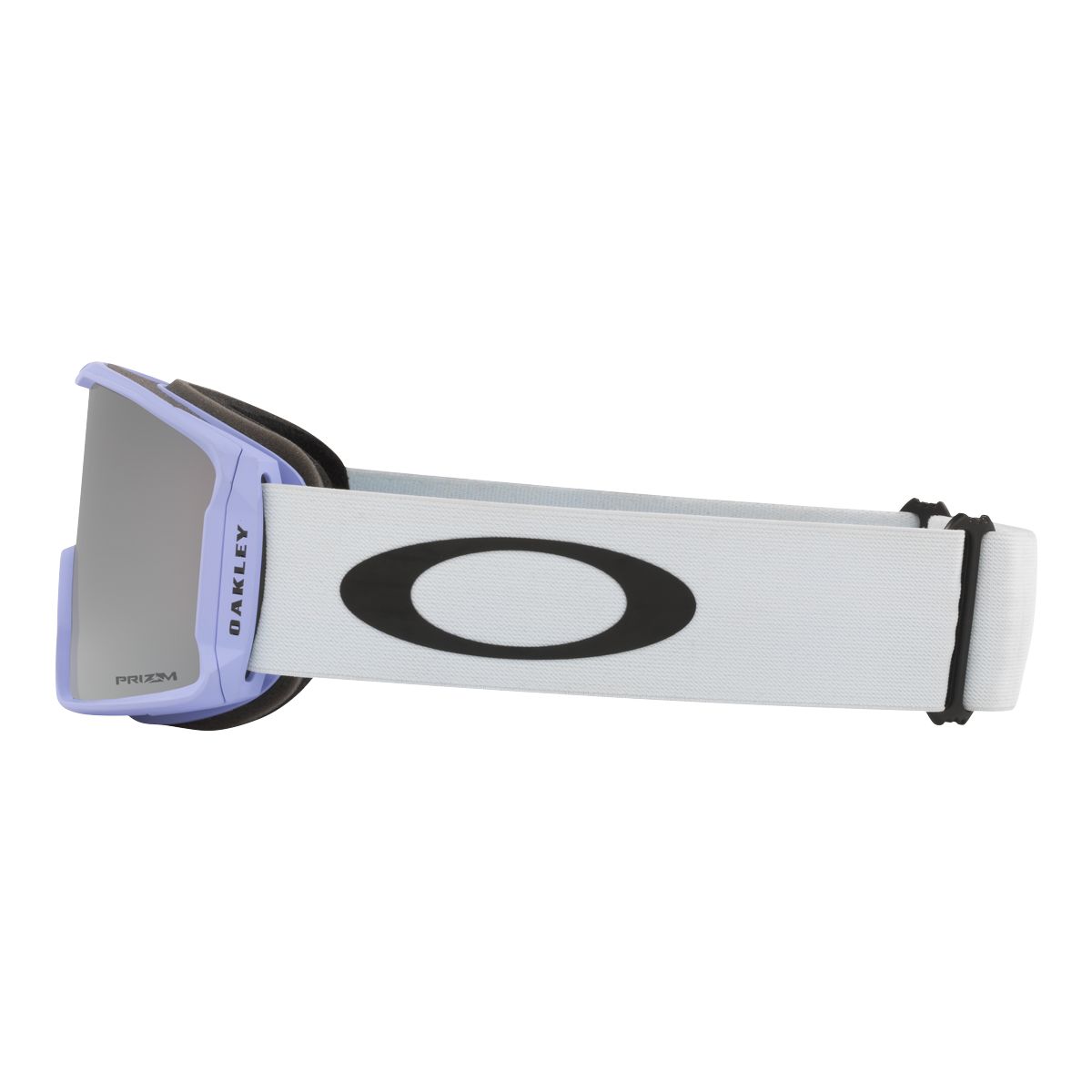 Oakley Line Miner™ L Ski & Snowboard Goggles 2021/22 - Matte White with Prizm Black Iridium Lens Side_Left