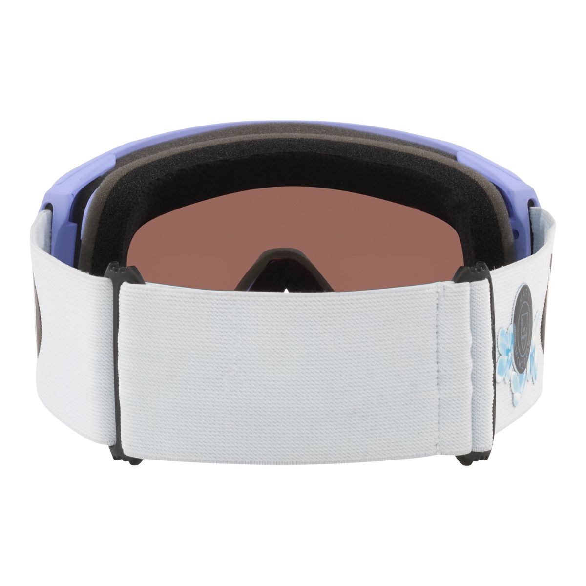 Oakley Line Miner™ L Ski & Snowboard Goggles 2021/22 - Matte White with Prizm Black Iridium Lens Back_Flat