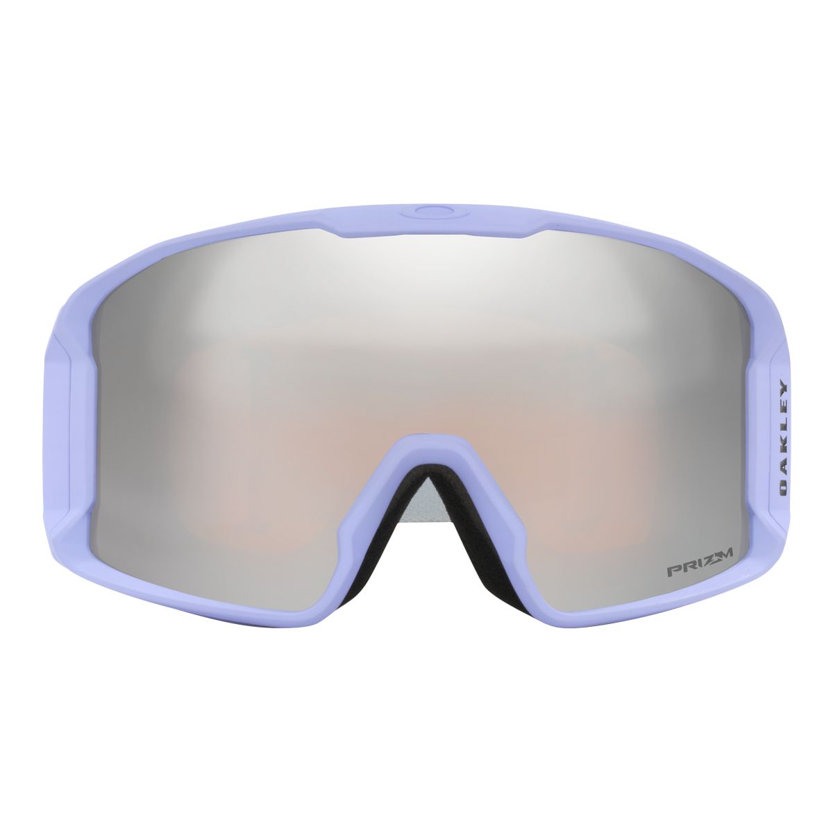 Oakley Line Miner™ L Ski & Snowboard Goggles 2021/22 - Matte White with Prizm Black Iridium Lens Front_Flat