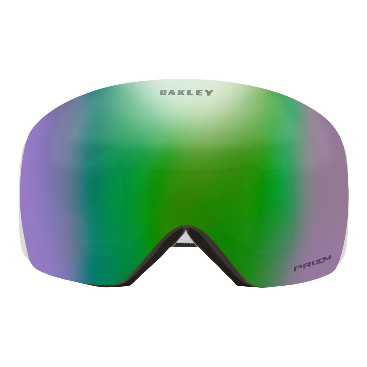 Oakley Flight Deck™ L Ski & Snowboard Goggles 2021/22 - Matte Black with Prizm Jade Iridium Lens Front_Flat