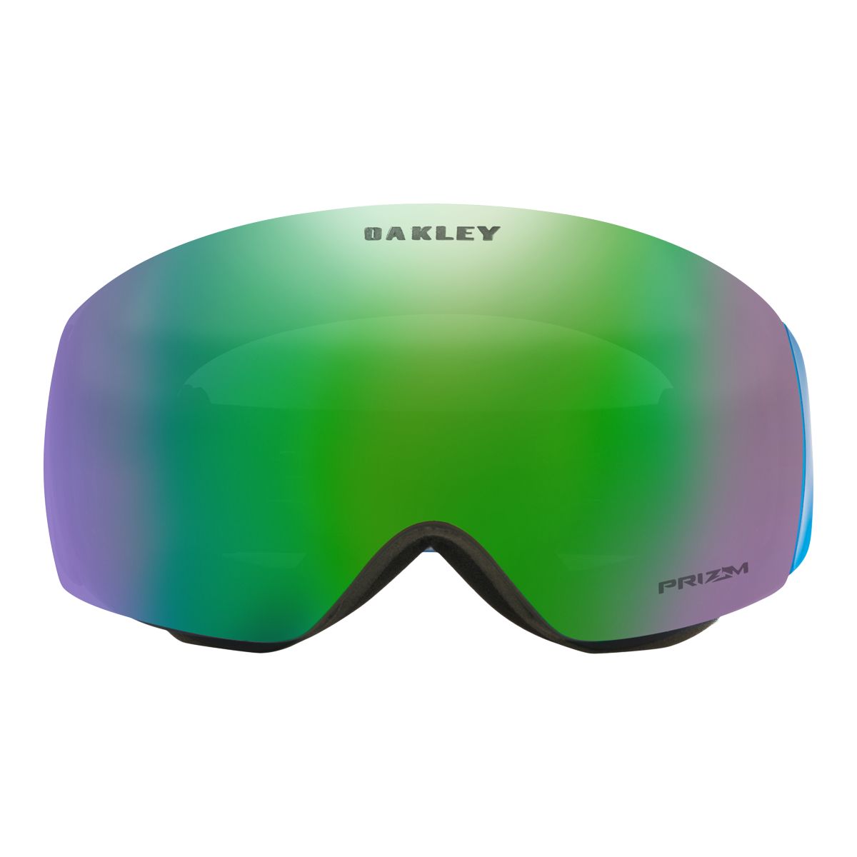 Oakley Flight Deck™ M Women's Ski & Snowboard Goggles 2021/22 - Abstract Blue with Prizm Jade Iridium Lens Front_Flat