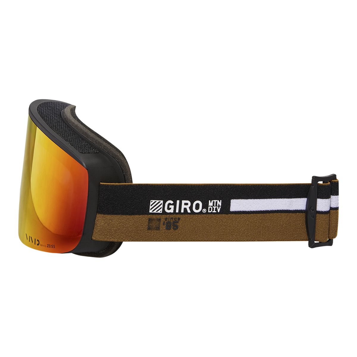 Giro Axis Ski & Snowboard Goggles 2021/22 Black with Vivid Ember