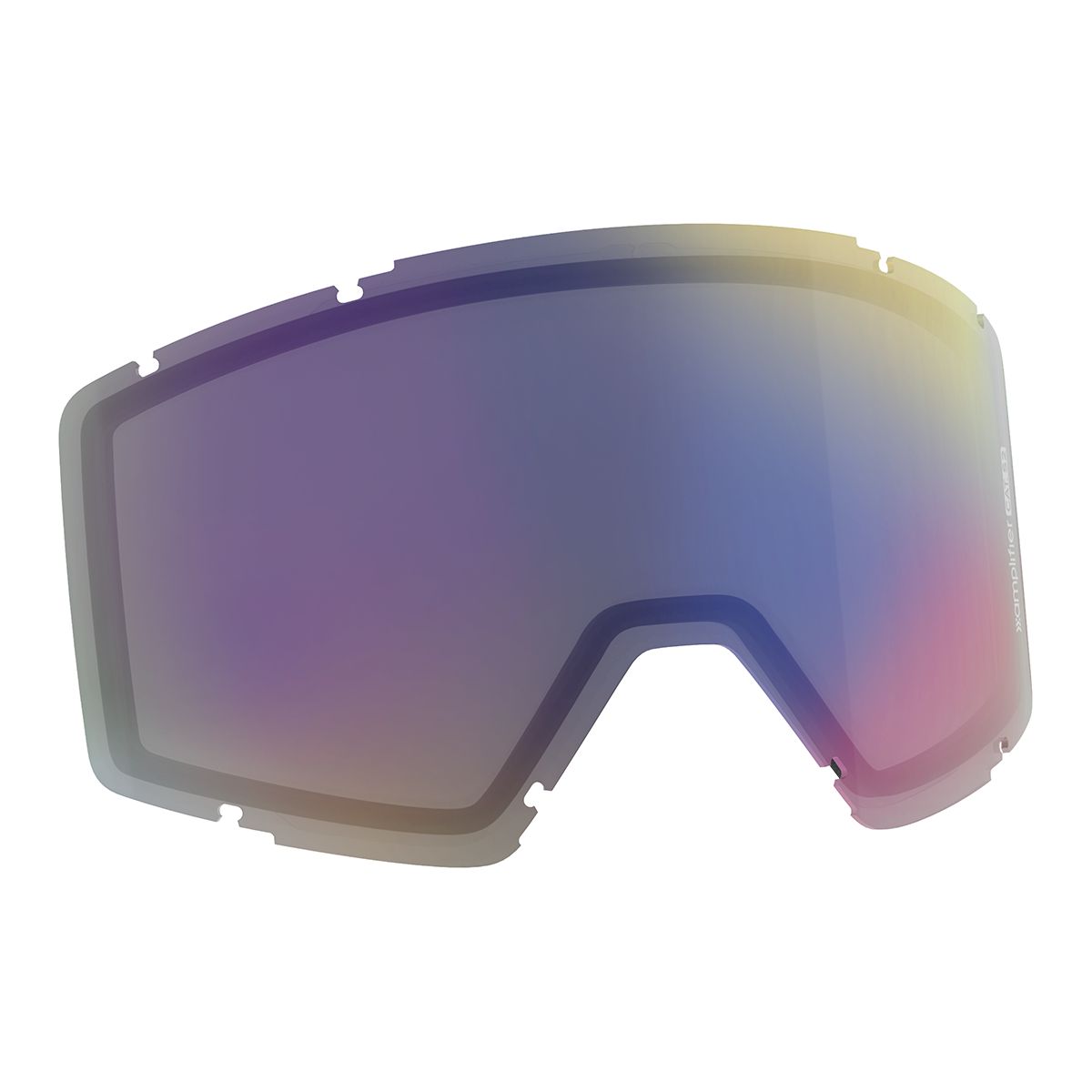 SCOTT Shield Ski & Snowboard Goggles 2021/22 Black with Enhancer Teal Chrome Lens Front_Three_Fourths_Angled_Right