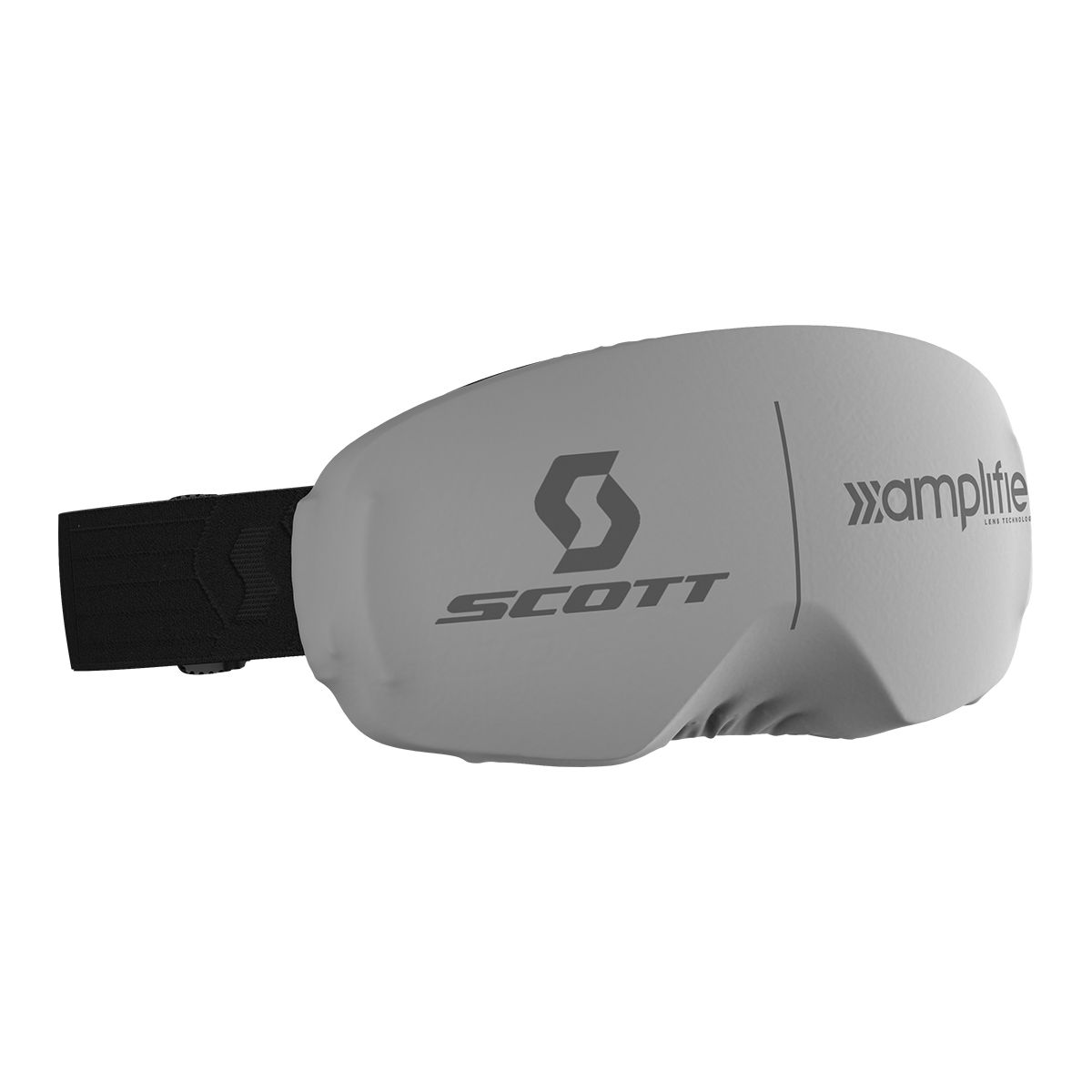 SCOTT LCG EVO Ski & Snowboard Goggles 2021/22 Team Beige with Teal Chrome Lens + Bonus Lens Front_Three_Fourths_Angled_Right
