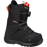 Burton Zipline Boa Junior Snowboard Boots 2018/19 - Black Front_Angled_Right
