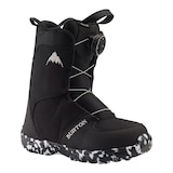 Burton Grom Boa Junior Snowboard Boots 2019/20 - Black Front_Angled_Right