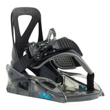 Burton Grom Junior Snowboard Bindings 2019/20 - Black Front_Three_Fourths_Angled_Right