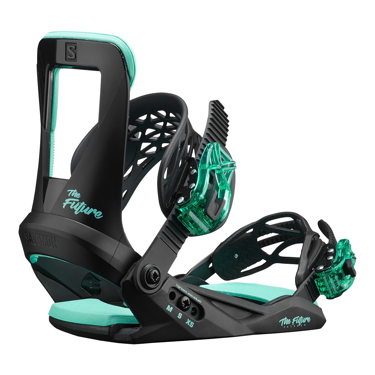 Salomon Future Junior Snowboard Bindings 2021/22 Back_Angled_Right
