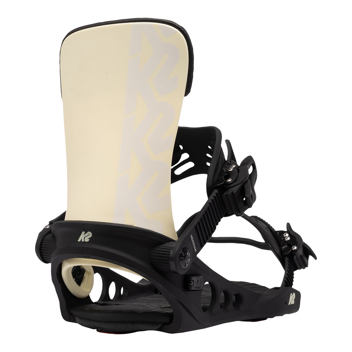 K2 Meridian Women's Snowboard Bindings 2021/22 Back_Angled_Right