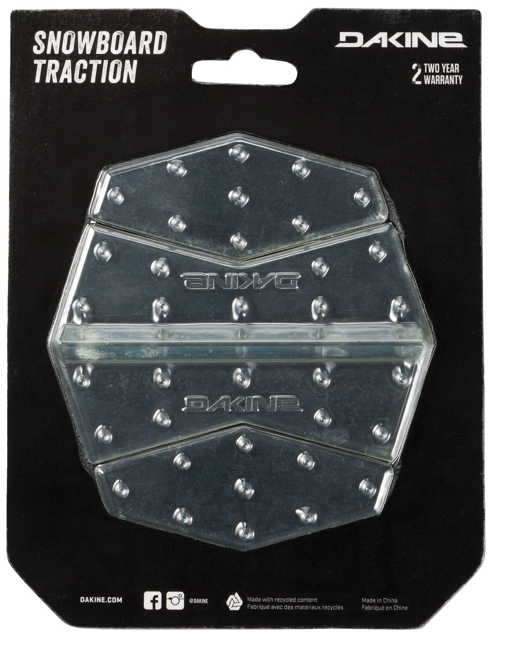 Dakine Modular Mat Snowboard Stomp Pad - Clear Front_Flat