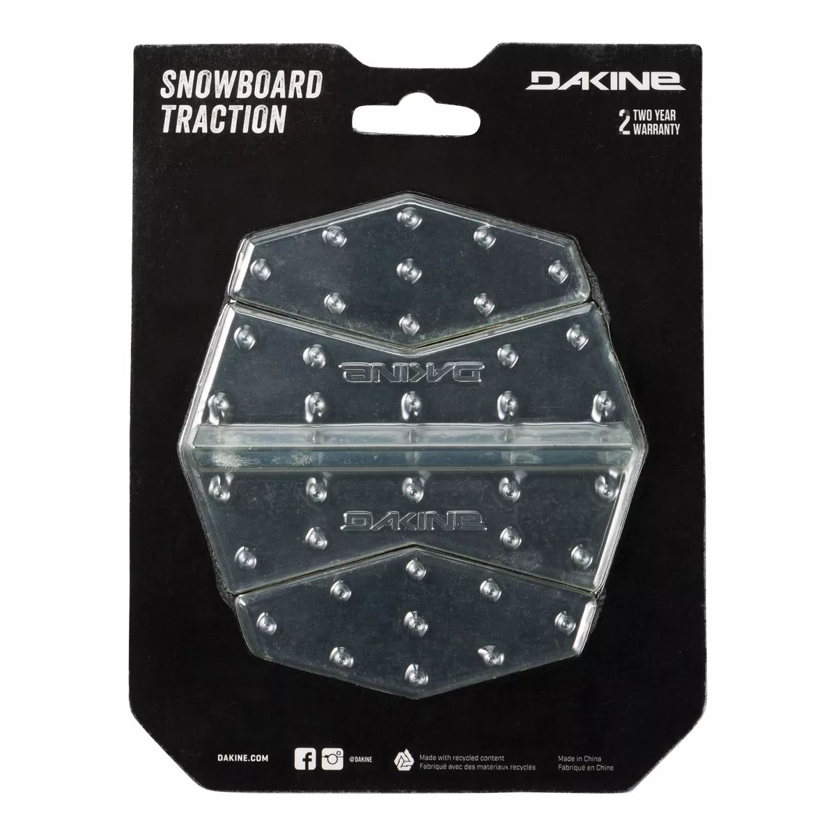 Dakine Modular Mat Snowboard Stomp Pad - Clear Front_Flat