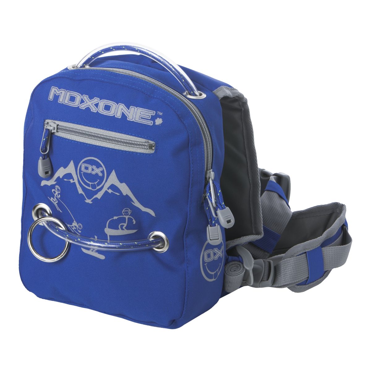 MDXONE OX Backpack and Leash Front_Angled_Left