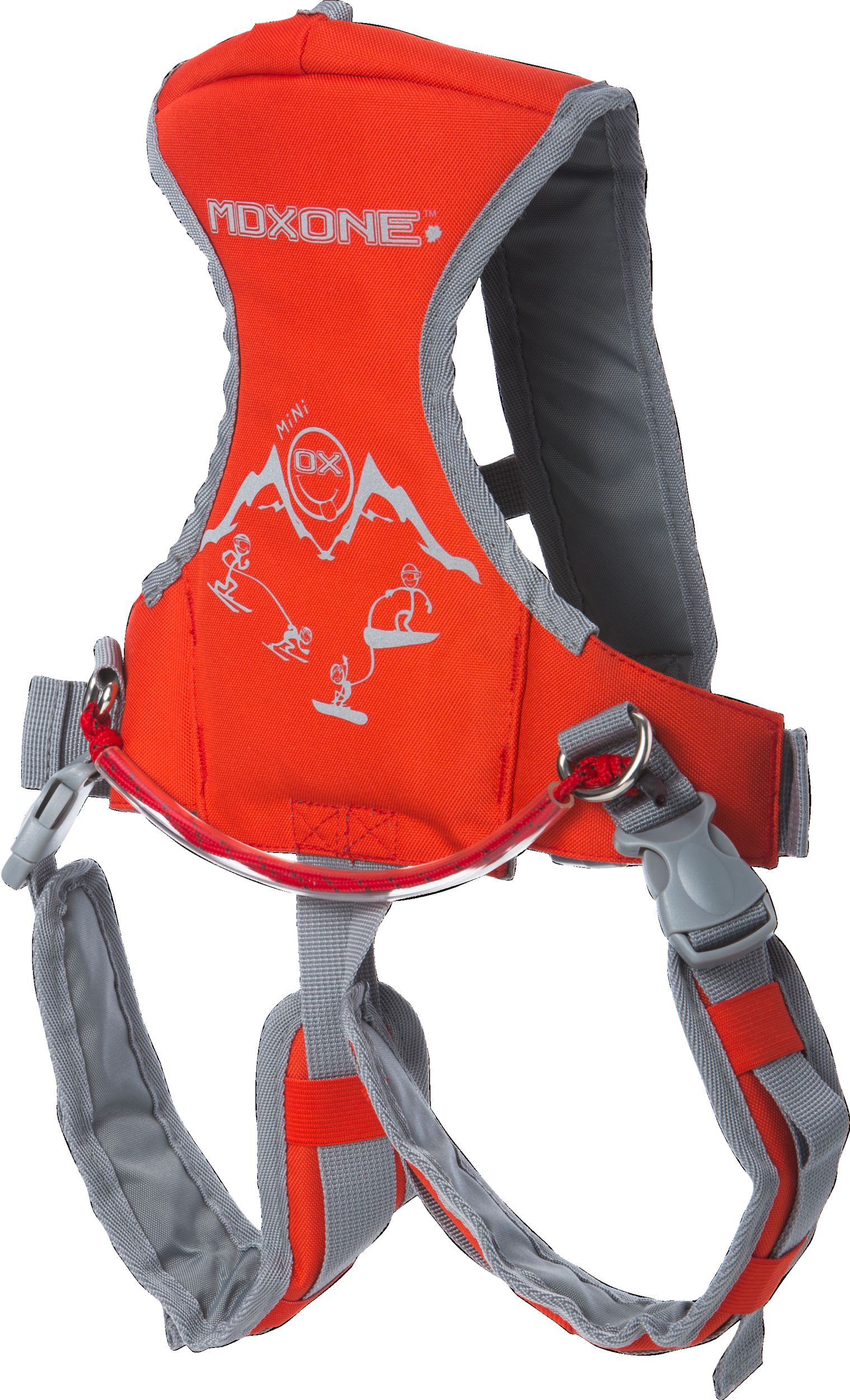 MDXONE Mini OX Ski Harness Front_Angled_Left