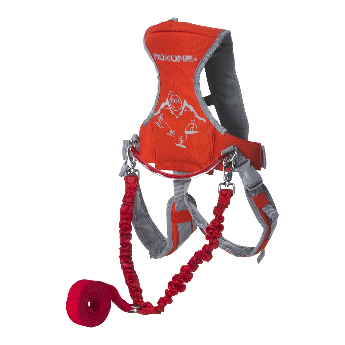 MDXONE Mini OX Ski Harness Front_Angled_Left