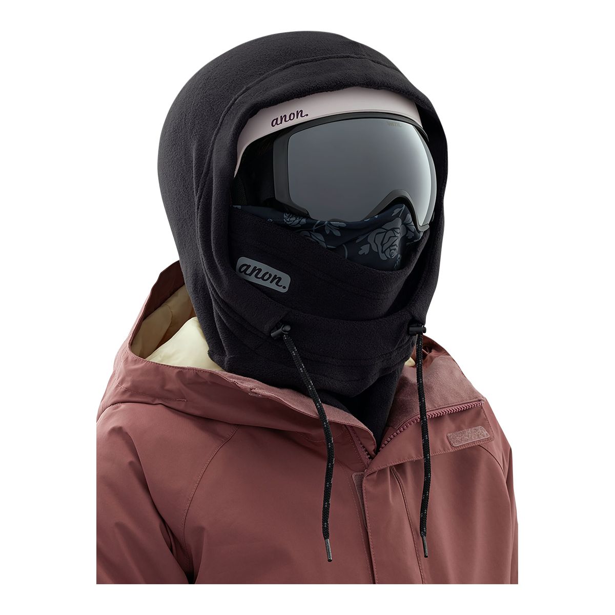 Anon Women's MFI Fleece Helmet Hood Front_Angled_Right