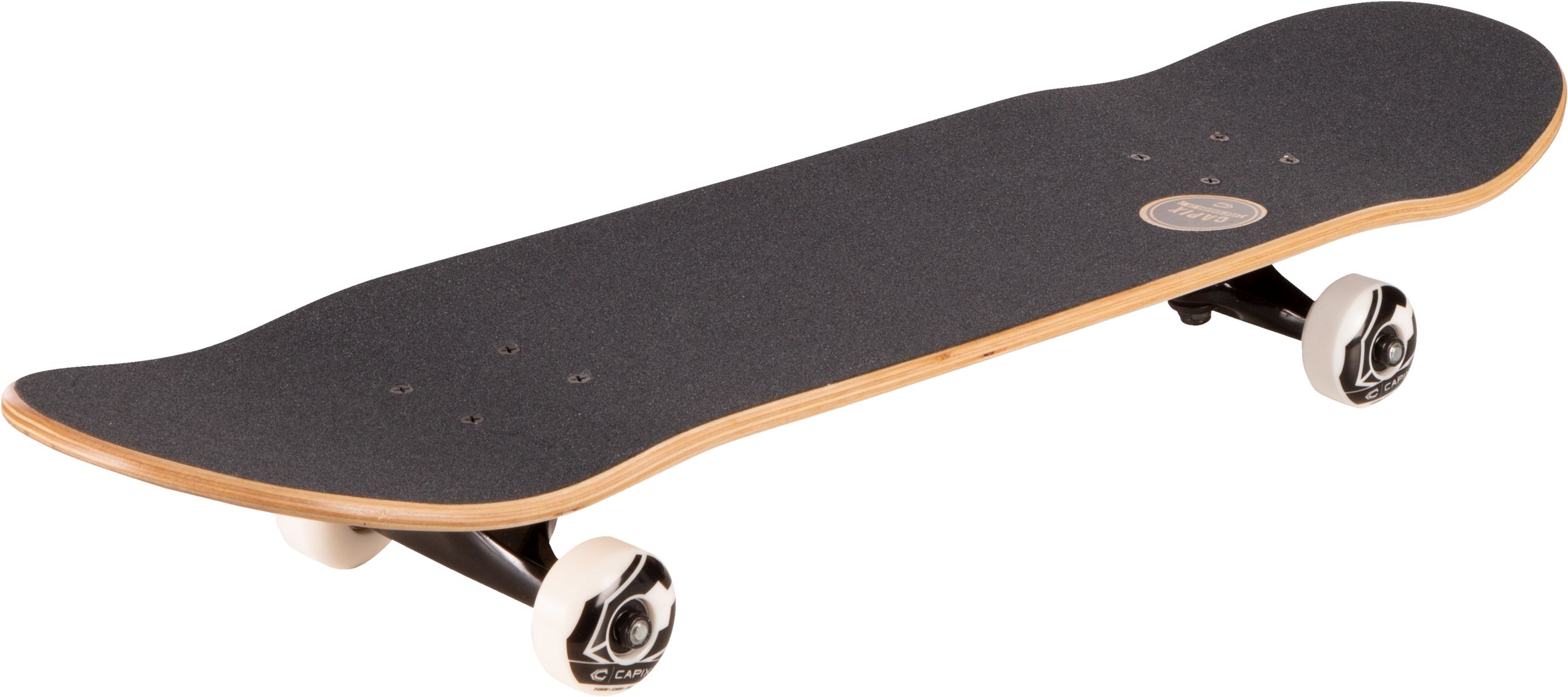 Capix 31" Zulu Complete Skateboard Front_Three_Fourths_Angled_Left