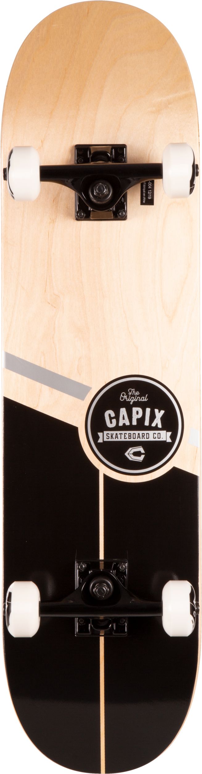 Capix 31" Zulu Complete Skateboard Bottom_Flat