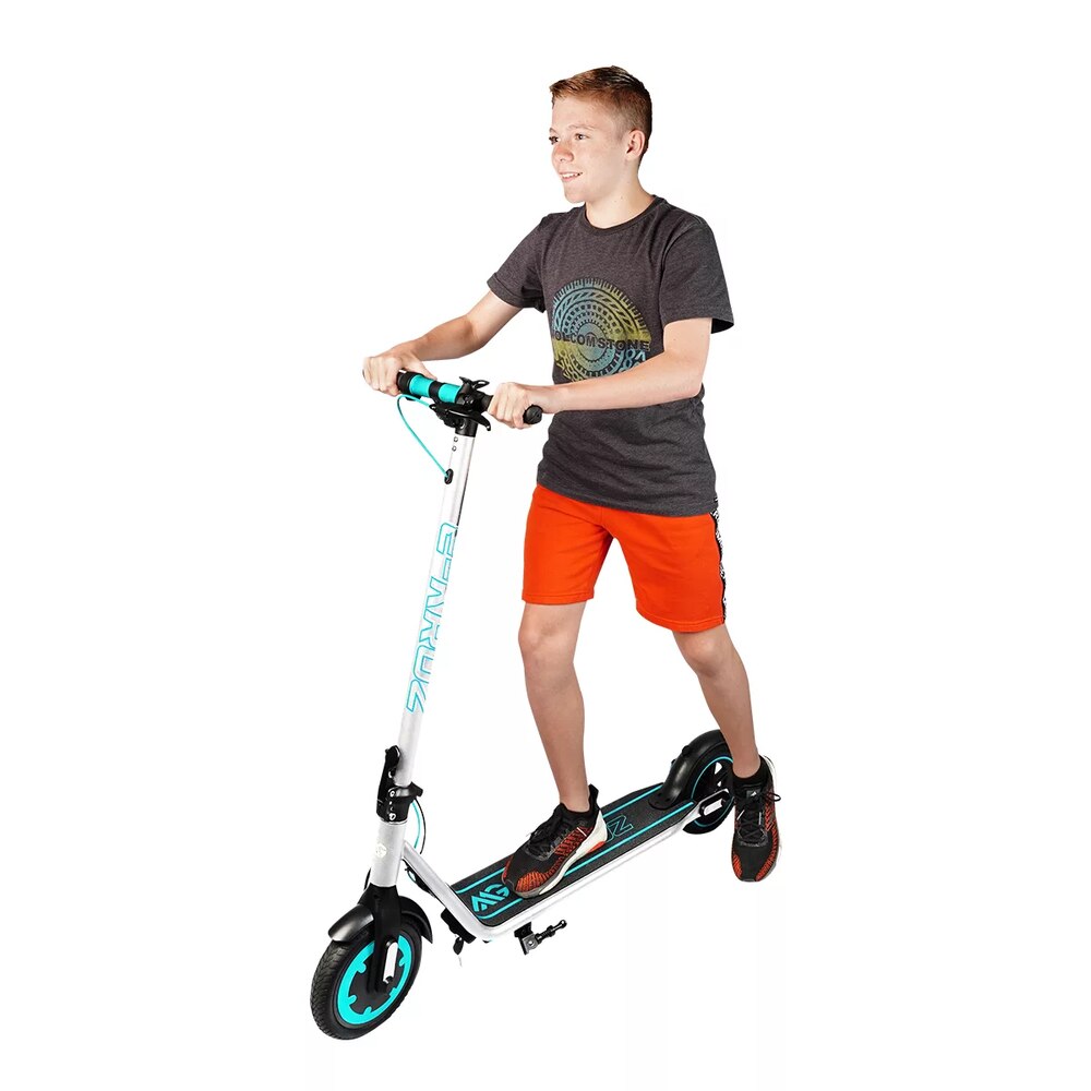 Madd Gear E-kruz Long Range Electric Scooter Front_Angled_Left