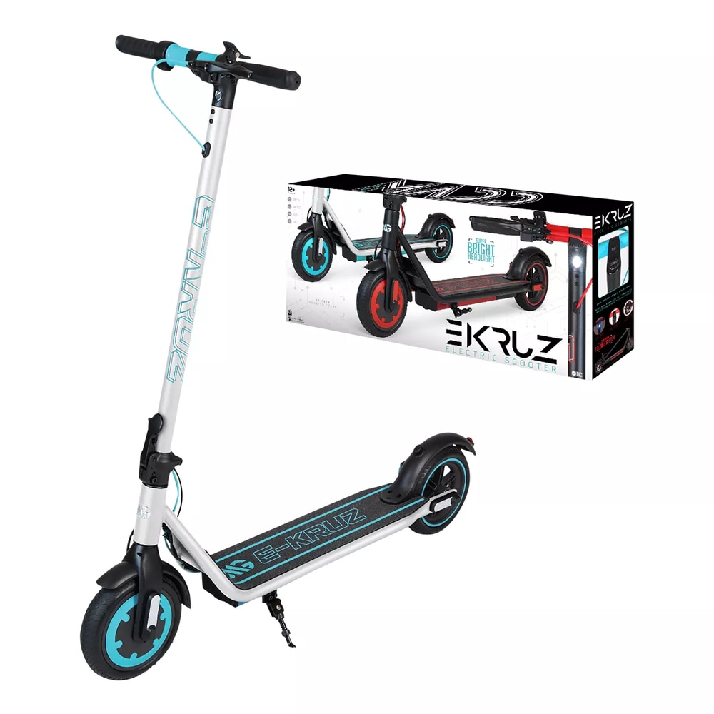 Madd Gear E-kruz Long Range Electric Scooter Front_Angled_Left