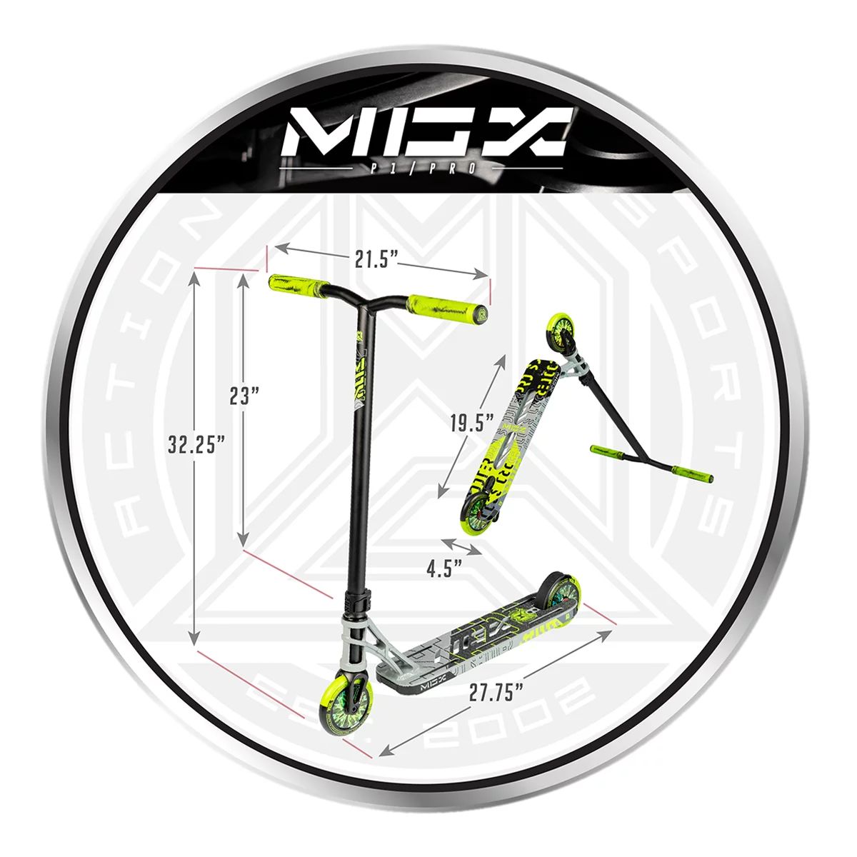Madd Gear Mgx Freestyle Pro Scooter Composite_or_Mixed