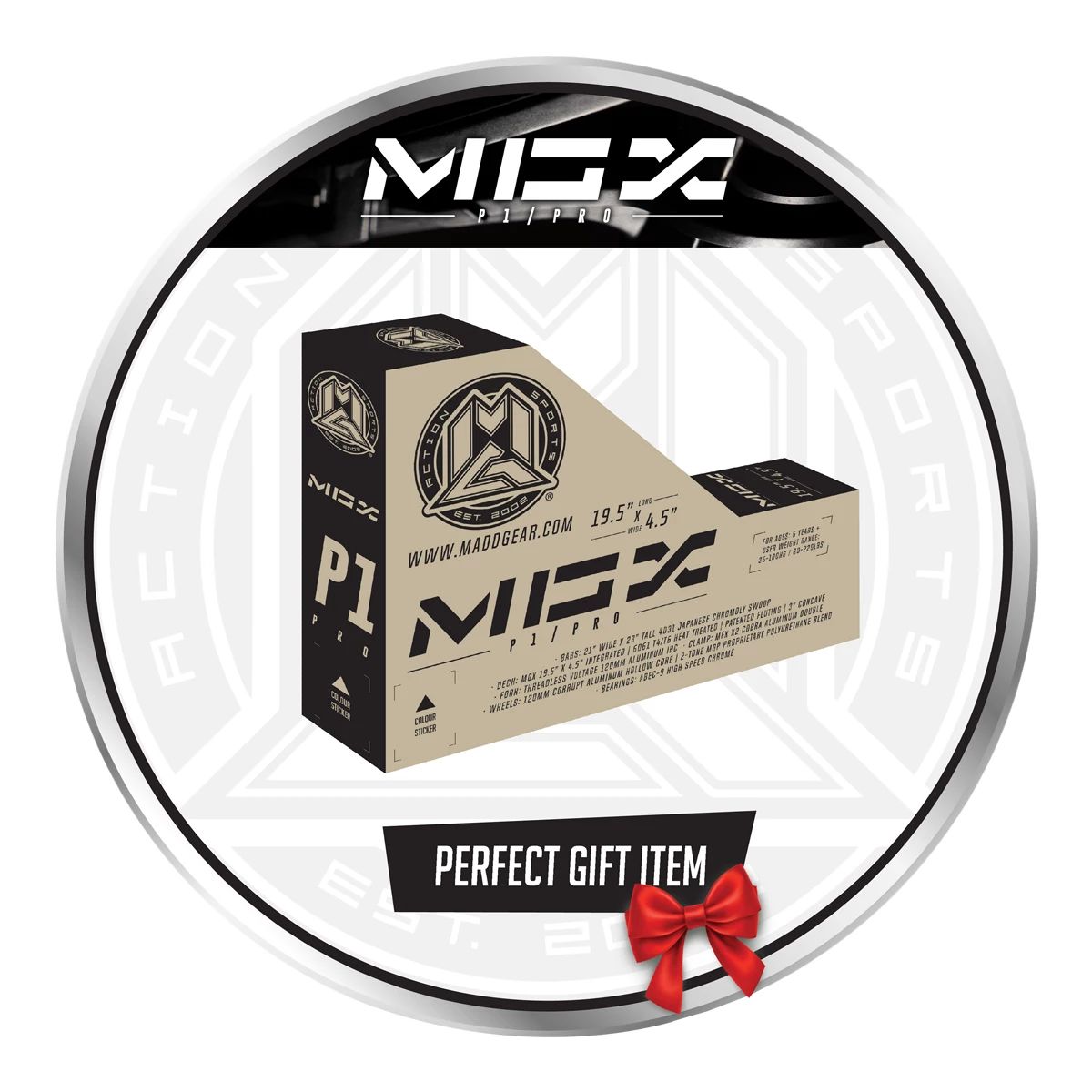 Madd Gear Mgx Freestyle Pro Scooter Front_Angled_Right