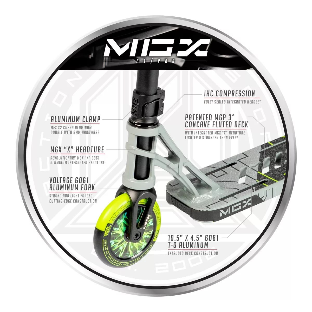 Madd Gear Mgx Freestyle Pro Scooter CloseUp