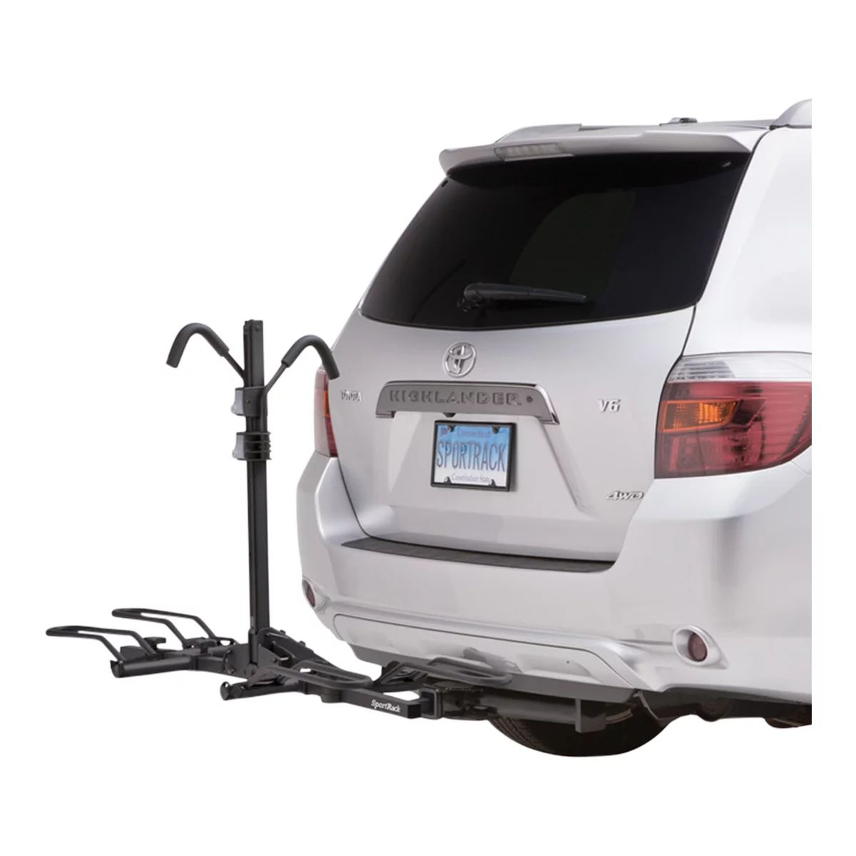 Sportrack Crest 2 Locking Hitch Rack Front_Angled_Left